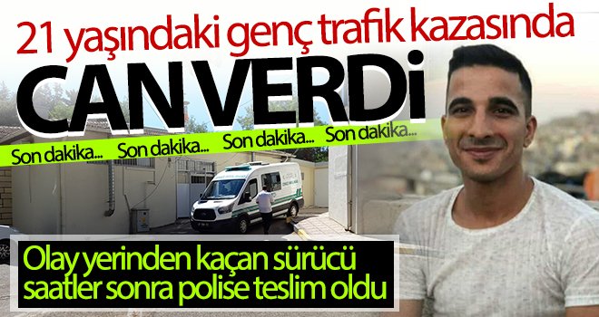 Gaziantep'te feci kaza gencin sonu oldu