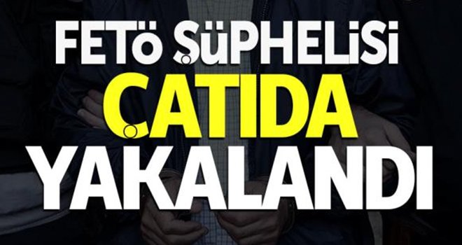 Gaziantep'te FETÖ şüphelisi çift çatıda yakalandı