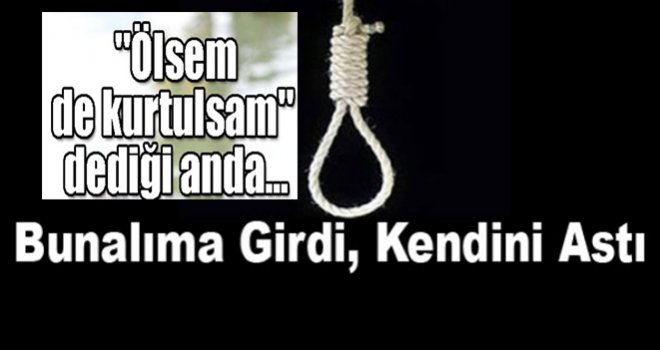 Gaziantep'te film gibi intihar olayı! 