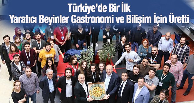 GAZİANTEP’TE GASTROBİLİŞİM HACKATHONU