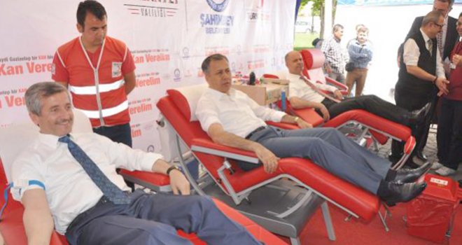 Gaziantep’te geleneksel kan bağışı etkinliği düzenlendi