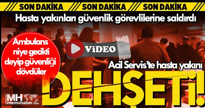 Gaziantep’te hasta yakınları Acil Servisi birbirine kattı