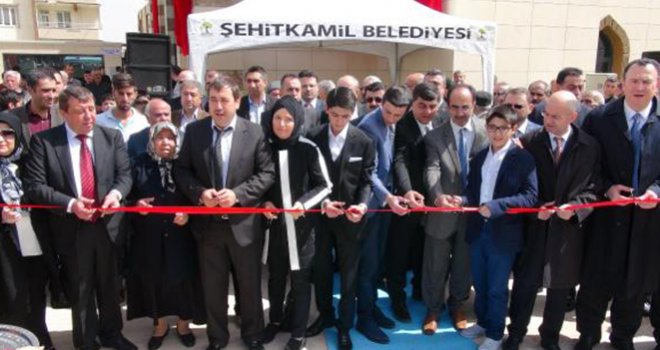 Gaziantep’te, hayırsever işadamının yaptırdığı cami açıldı
