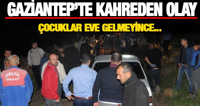Gaziantep'te hayvan otlatan 2 çocuk sulama göletinde ölü bulundu
