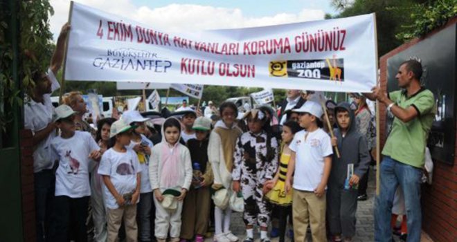 Gaziantep’te 'Hayvanları Koruma Günü' Kutlandı