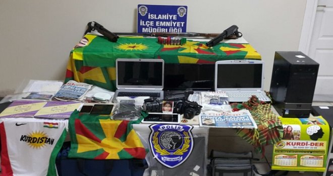 İslahiye'de PKK operasyonu: 12 gözaltı
