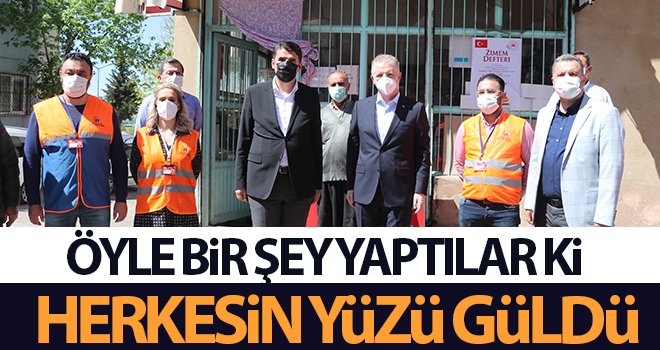 Gaziantep’te hem vatandaşın hem de esnafın yüzü güldürüldü