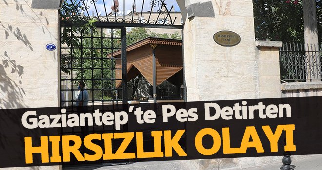 Gaziantep'te hırsızlar caminin klimasını çaldı!