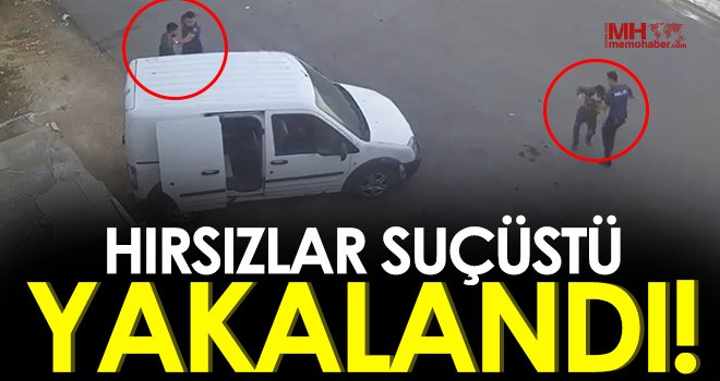 Gaziantep'te hırsızları suçüstü yakalandı