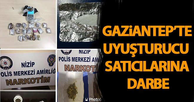 Gaziantep'te hırsızlık ve uyuşturucuya geçit yok