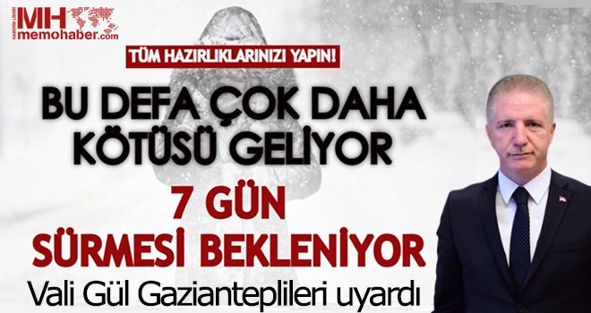 Gaziantep'te ikinci dalga uyarısı! Donacağız