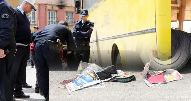 Gaziantep'te ilkokul öğrencisi otobüsün altında can verdi