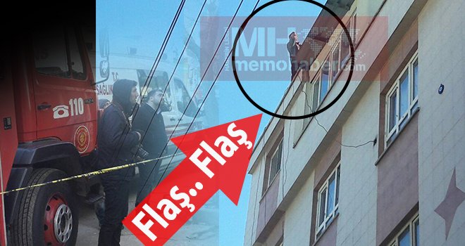 Gaziantep'te intihar girişimi, genç ikna edilmeye çalışılıyor