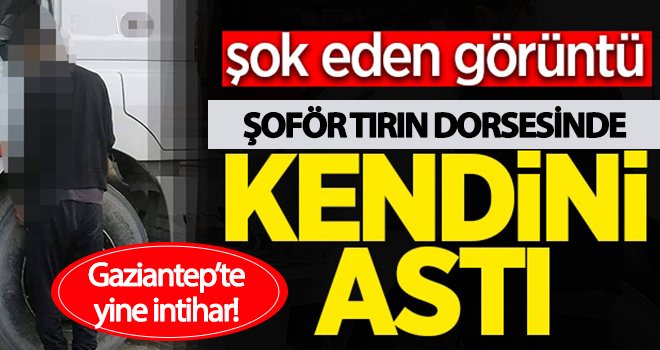 Gaziantep'te intiharların ardı arkası kesilmiyor!