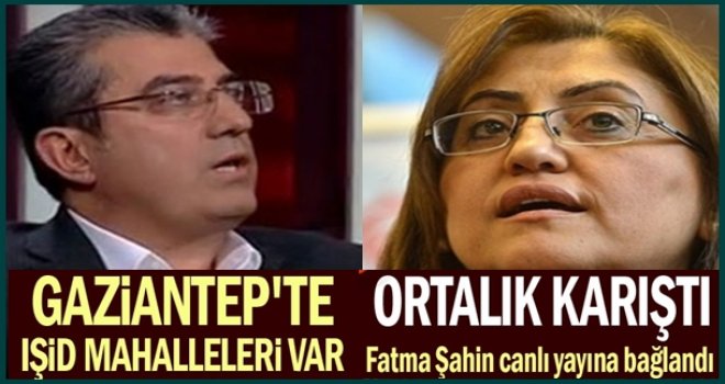 'Gaziantep'te IŞİD mahalleleri var' dedi, Şahin tepki gösterdi