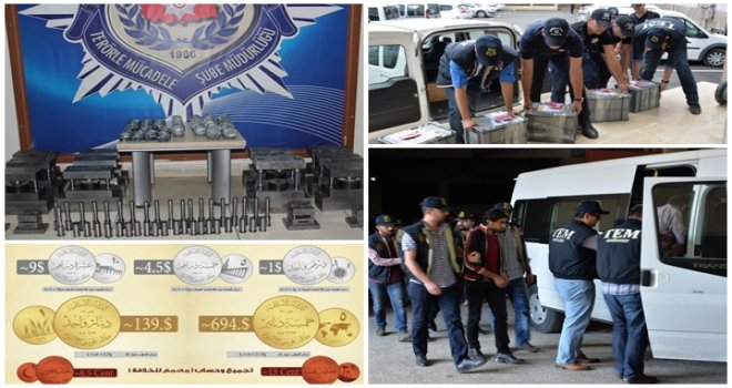 GAZİANTEP’TE IŞİD’IN PARA KAYNAĞINA BASKIN