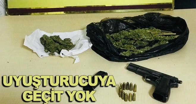 Gaziantep'te işyerinde esrar ele geçirildi: 2 gözaltı