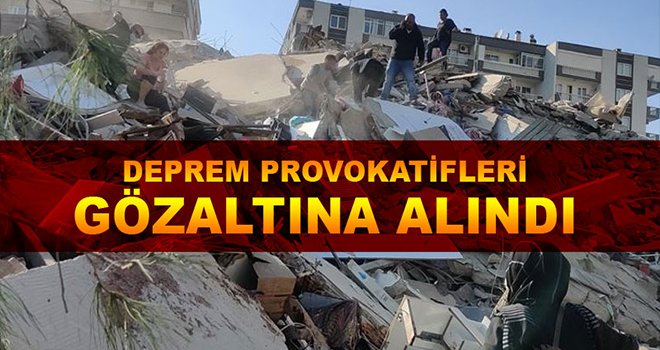 Gaziantep'te İzmir depremine çirkin paylaşıma gözaltı
