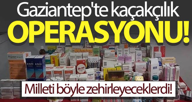 Gaziantep'te Jandarma kaçakçılara göz açtırmıyor