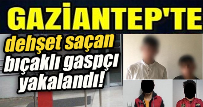 Gaziantep'te kabuslu gece: 4 gözaltı