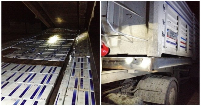 GAZİANTEP'TE KAÇAK SİGARA OPERASYONU
