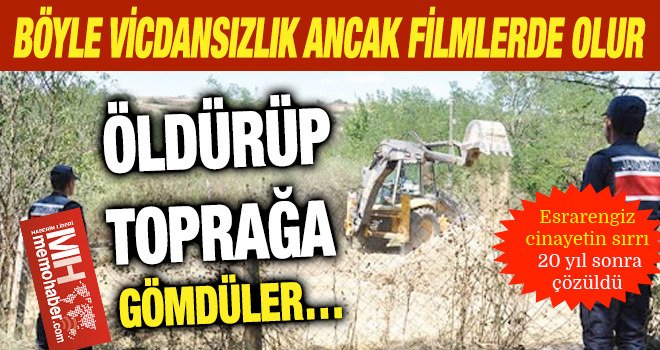 Gaziantep'te kan donduran cinayet! Öldürüp tarlaya gömdüler