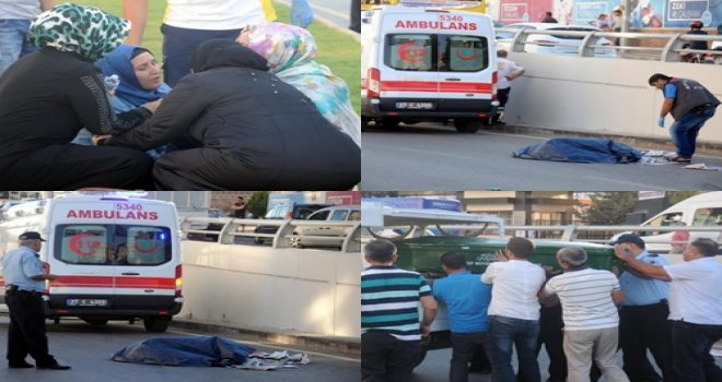 Gaziantep’te karşıya geçmeye çalışan kadın öldü