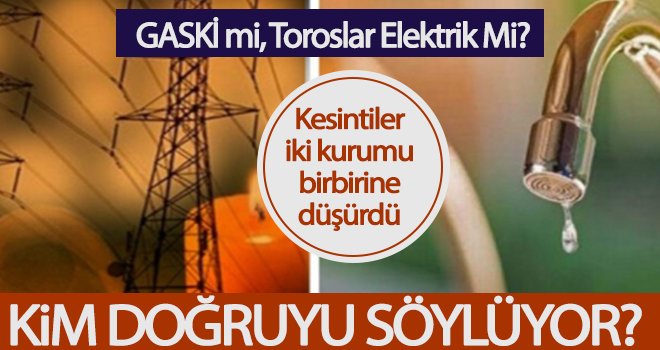 Gaziantep'te kesintiler iki kurumu birbirine düşürdü