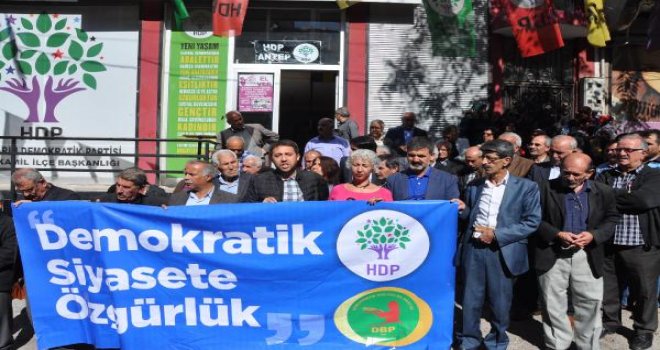 Gaziantep'te, Kışanak ve Fırat protestosu