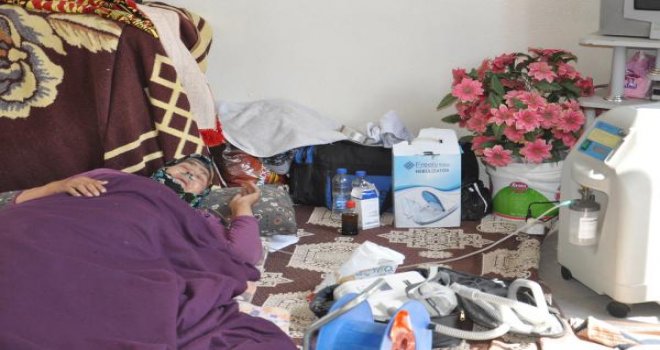 Gaziantep'te KOAH hastasının evine jeneretör