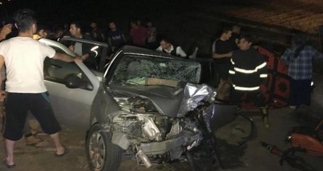 Gaziantep'te korkunç kaza otomobiller çarpıştı: 2 ölü, 7 yaralı