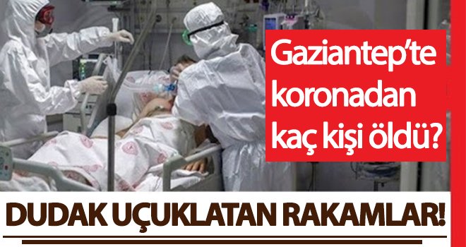 Gaziantep’te koronadan kaç kişi öldü? İşte detaylar