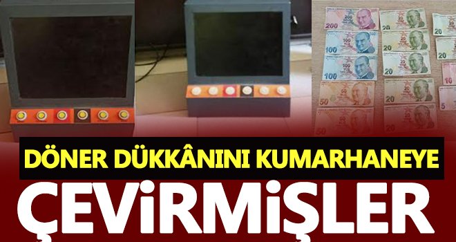 Gaziantep'te kumar oynatılan işyerlerine operasyon