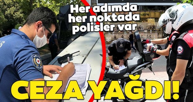 Gaziantep’te maske takmayan 977 şahsa ceza yağdı