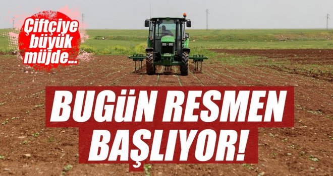 Gaziantep'te mazot ve gübre desteği ödemeleri başlıyor