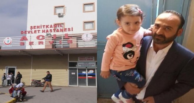 Gaziantep'te minik Zehra, sokakta oynarken maganda kurbanı oldu