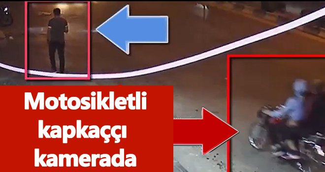 Gaziantep'te motosikletli kapkaççılar faka bastı...