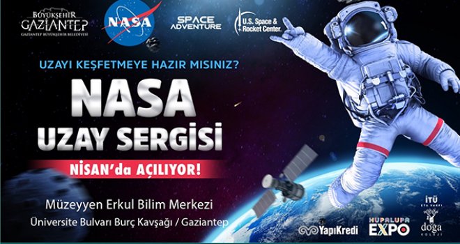 Gaziantep'te NASA sergisi