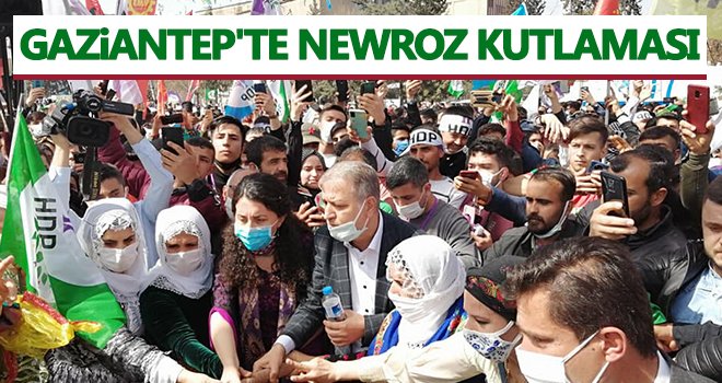 Gaziantep'te Newroz kutlaması