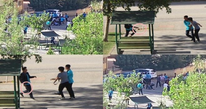Gaziantep'te okulda meydan muharebesi: 4 yaralı