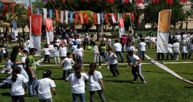 Gaziantep'te 'Olimpik Gün' şenliği yapıldı