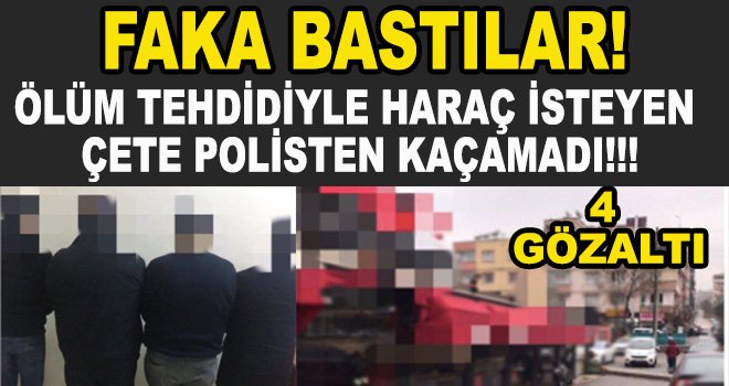 Gaziantep'te organize suç çetesi çökertildi