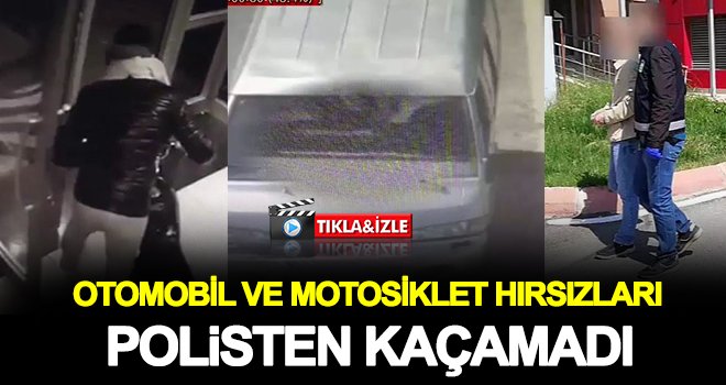Gaziantep'te otomobil ve motosiklet hırsızlığına tutuklama