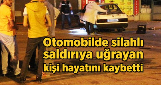 Gaziantep'te fıstık tüccarına otomobilinde silahlı saldırı