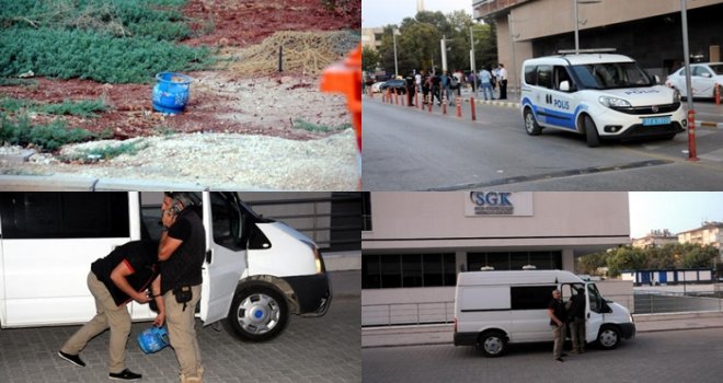 Gaziantep'te piknik tüpü bomba paniğine yol açtı