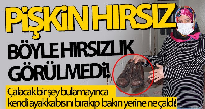 Gaziantep’te pişkin hırsızdan yürek burkan hırsızlık