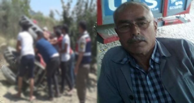 Gaziantep'te römorkun altında kalan çiftçi öldü