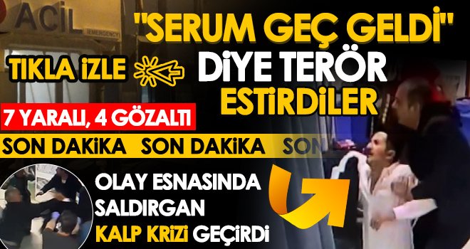 Gaziantep'te sağlıkçılara taşlı sopalı saldırı! 7 yaralı, 4 gözaltı
