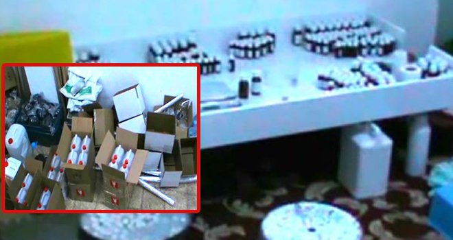 Gaziantep'te sahte içki operasyonu: 2 gözaltı!..