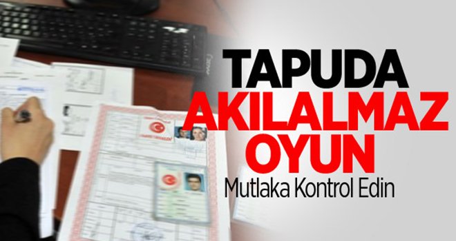 Gaziantep'te sahte kimlik ve evrakla tapuda satışa suçüstü